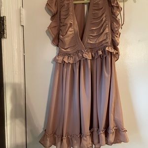 Ruffle boutique dress